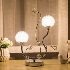 Illuminate Home Beleuchtung-Aluminium Ball Tischlampe - Moderne kreative Beleuchtung