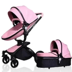 Kinder The Decor Haven Kinderwagen & Zubehör-Aluminium 3-in-1 Kinderwagen - Modernes, stilvolles Design