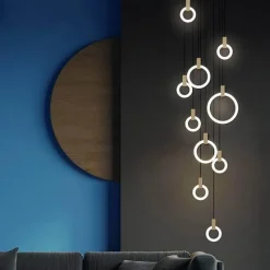 Comfort u0026 Style Beleuchtung-Aluminium Ring Hängeleuchten - Moderne Pendelleuchten