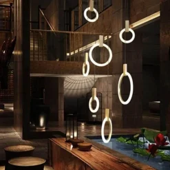 Comfort u0026 Style Beleuchtung-Aluminium Ring Hängeleuchten - Moderne Pendelleuchten