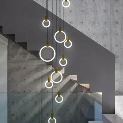 Comfort u0026 Style Beleuchtung-Aluminium Ring Hängeleuchten - Moderne Pendelleuchten