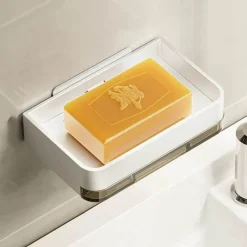 Aqua Essence Badezimmer-Aluminum Soap Holder - Durable Bathroom Organizer