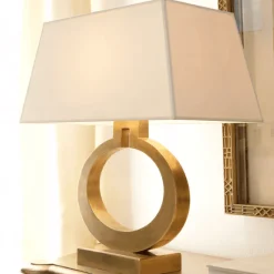 Bright Accents Beleuchtung-Americana Tischlampe - Vintage Amerikanische Dekorbeleuchtung