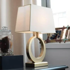 Bright Accents Beleuchtung-Americana Tischlampe - Vintage Amerikanische Dekorbeleuchtung