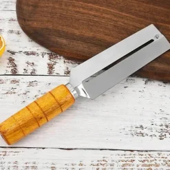 Tom Küche & Esszimmer-Ananasmesser aus Edelstahl – Manueller Zuckerrohrschneider