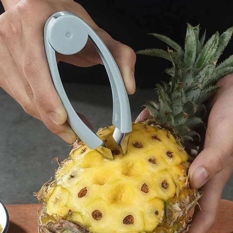 Tom Küche & Esszimmer-Ananasschäler, Erdbeerkernentferner – Obst-Küchenwerkzeuge