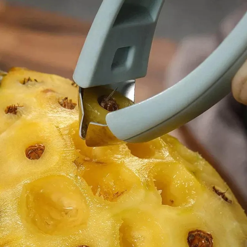 Tom Küche & Esszimmer-Ananasschäler, Erdbeerkernentferner – Obst-Küchenwerkzeuge