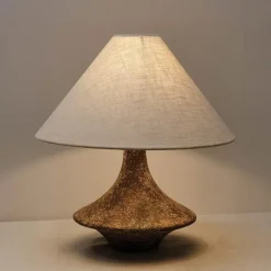 Glow u0026 Shade Beleuchtung-Ancient Stone Lamp - Rustic Decorative Lighting