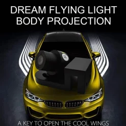 Wild u0026 Free Gear Autozubehör|Automobilindustrie-Angel Wings Auto-Projektionslampen - Dekorative Autolichter