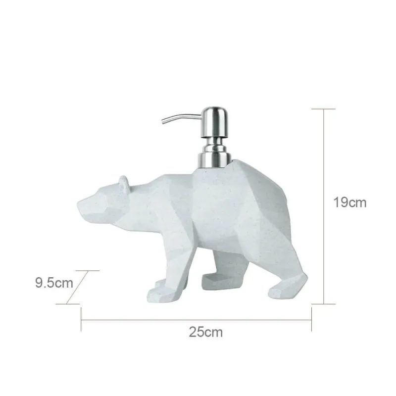 The Bath Nook Badezimmer-Animal Soap Dispenser - Cute Bathroom Accessory for Kids