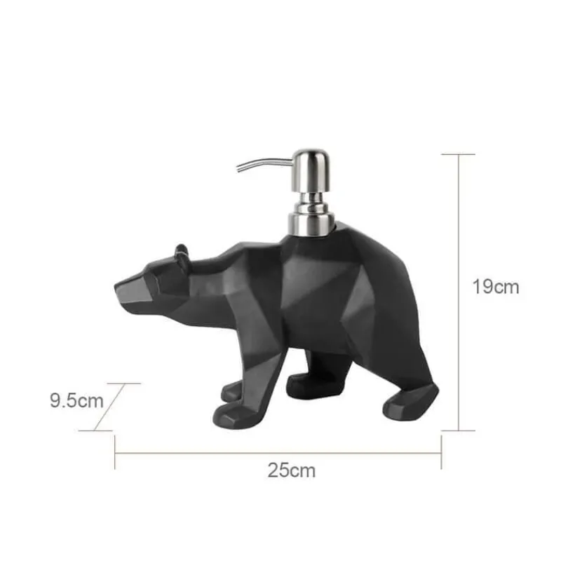 The Bath Nook Badezimmer-Animal Soap Dispenser - Cute Bathroom Accessory for Kids