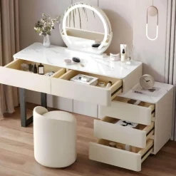 The Lounge Loft Möbel-Anita Frisiertisch – Eleganter Schminktisch mit Spiegel