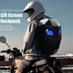 Decor Taschen & Geldbörsen|Fahrräder & Verkehr-Anpassbarer Reiserucksack mit LED-Bildschirm