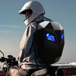 Decor Taschen & Geldbörsen|Fahrräder & Verkehr-Anpassbarer Reiserucksack mit LED-Bildschirm