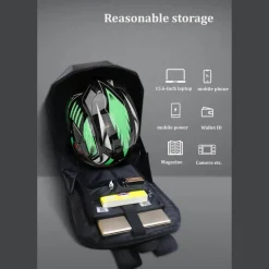 Decor Taschen & Geldbörsen|Fahrräder & Verkehr-Anpassbarer Reiserucksack mit LED-Bildschirm