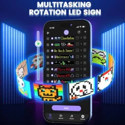 Wild u0026 Free Gear Autozubehör|Automobilindustrie-Anpassbares LED-Bluetooth-Autoschild - Fun Ride Display