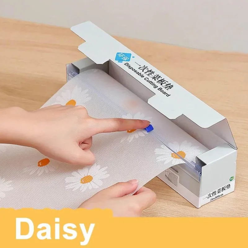 The Culinary Kit Küche & Esszimmer-Antibakterielle Einweg-Klebeplattenmatte für Schneidebretter