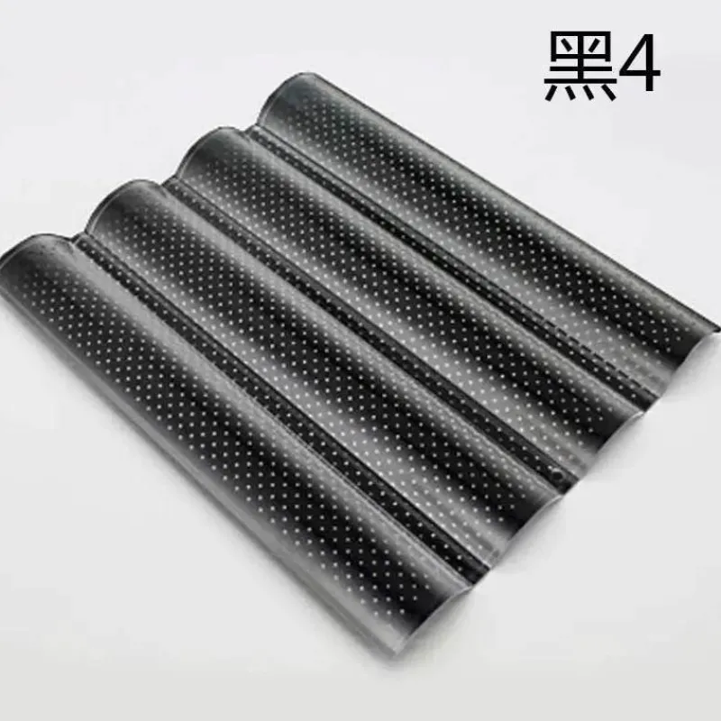 Tom Küche & Esszimmer-Antihaft-Baguetteform - 4-Rillen-Backblech