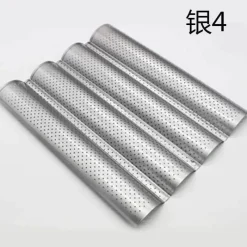 Tom Küche & Esszimmer-Antihaft-Baguetteform - 4-Rillen-Backblech