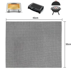 Adventure Basecamp Camping Im Freien|Outdoor-Artikel-Antihaftbeschichtete BBQ-Grillmatte – wiederverwendbares Grillzubehör