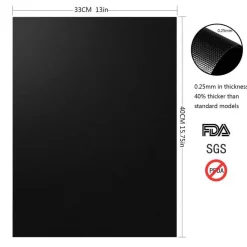 Adventure Basecamp Camping Im Freien|Outdoor-Artikel-Antihaftbeschichtete BBQ-Grillmatte - Wiederverwendbare Grillabdeckung