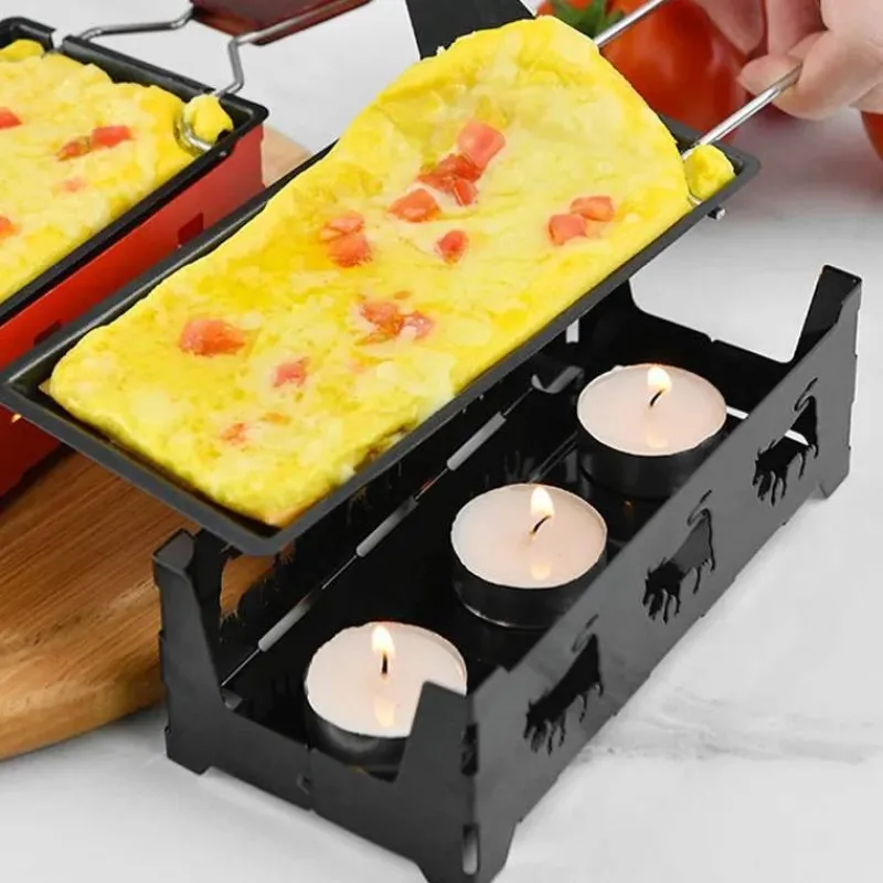 Tom Küche & Esszimmer-Antihaftbeschichtete Käse-Grillschale für den Grill – perfektes Mini-Backwerkzeug