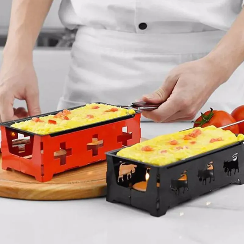 Tom Küche & Esszimmer-Antihaftbeschichtete Käse-Grillschale für den Grill – perfektes Mini-Backwerkzeug