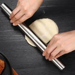 Tom Küche & Esszimmer-Antihaftbeschichtete Teigrollmaschine aus Edelstahl für Nudelkekse