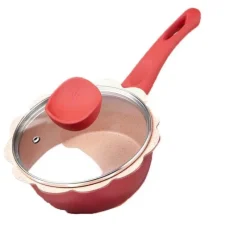 Elegance at the Table Küche & Esszimmer-Antihaftbeschichteter Babynahrungstopf – 16 cm großer Kochtopf aus Maifan-Stein