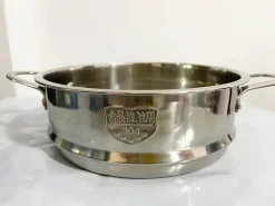 Elegance at the Table Küche & Esszimmer-Antihaftbeschichteter Babynahrungstopf – 16 cm großer Kochtopf aus Maifan-Stein