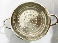 Elegance at the Table Küche & Esszimmer-Antihaftbeschichteter Babynahrungstopf – 16 cm großer Kochtopf aus Maifan-Stein