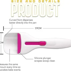 Deco Küche & Esszimmer-Antihaftbeschichteter Cupcake-Ausstecher – Einfaches Back-Dekorationswerkzeug