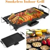 Deco Küche & Esszimmer-Antihaftbeschichteter Elektrogrill für den Innenbereich – rauchfreies, einfaches Kochgerät