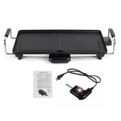 Deco Küche & Esszimmer-Antihaftbeschichteter Elektrogrill für den Innenbereich – rauchfreies, einfaches Kochgerät