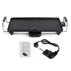 Deco Küche & Esszimmer-Antihaftbeschichteter Elektrogrill für den Innenbereich – rauchfreies, einfaches Kochgerät