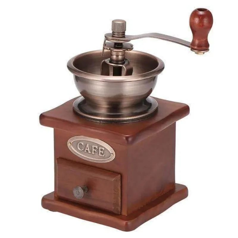 The Cozy Mug Küche & Esszimmer-Antike Kaffeemühle - Vintage Manuelle Kaffeemühle