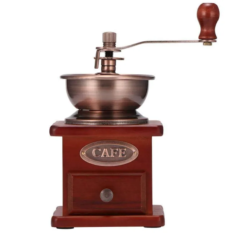 The Cozy Mug Küche & Esszimmer-Antike Kaffeemühle - Vintage Manuelle Kaffeemühle