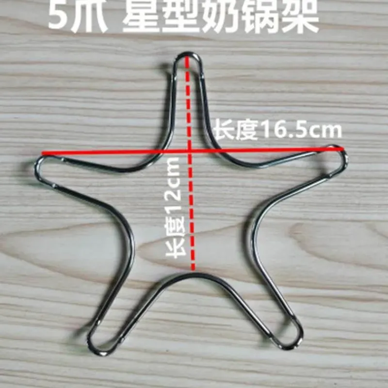 Tom Küche & Esszimmer-Anti-Rutsch-Topfhalter für Küche Langlebiges Herdgestell Kaffeezubehör