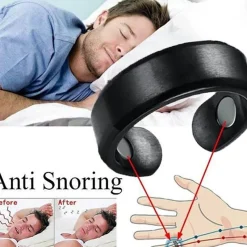 The Relaxation Nook Gesundheits-Gadgets|Gesundheits- Und Entspannungstools-Anti-Schnarch-Therapiering – Magnetische Schlafhilfe