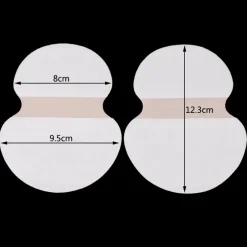 Damen The Relaxation Nook Gesundheits-Gadgets|Gesundheits- Und Entspannungstools-Anti-Schweiß-Achselpolster – Geruchsabsorbierender Achselschutz