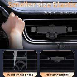 Wild u0026 Free Gear Autozubehör|Automobilindustrie-Anti-Schwerkraft-Smartphonehalterung – Zero Weight-Telefonhalter