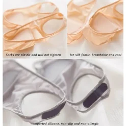 Damen Everly u0026 Lace Damenbekleidung-Anti-Verschleiß-Pads im Seidensocken-Stil – langlebige Schuheinlagen