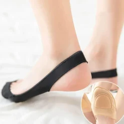 Damen Everly u0026 Lace Damenbekleidung-Anti-Verschleiß-Pads im Seidensocken-Stil – langlebige Schuheinlagen