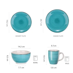 Elegance at the Table Küche & Esszimmer-Porzellan Tafelservice - Elegantes Geschirr fürs Esszimmer