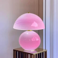 The Light Loft Beleuchtung-Aquamarine Tischlampe - Elegante Wohnbeleuchtung Dekor