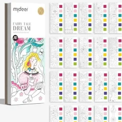 The Decor Haven Babyspielzeug-Aquarellfarben-Set für Kinder – Kreativer Kunstbedarf für junge Künstler