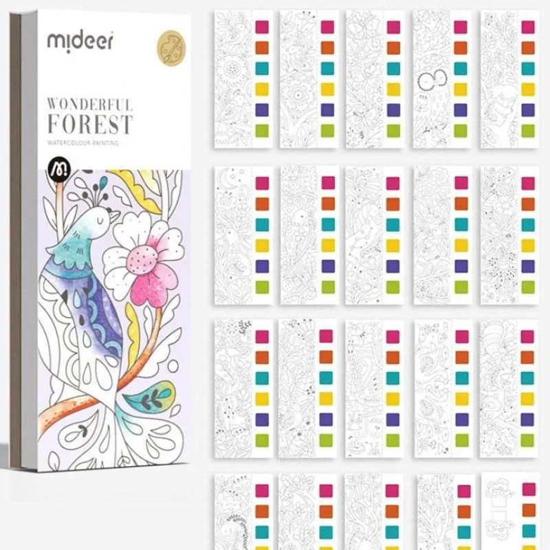 The Decor Haven Babyspielzeug-Aquarellfarben-Set für Kinder – Kreativer Kunstbedarf für junge Künstler