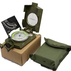 Roam Ready Camping-Werkzeuge|Heimwerkzeuge-Armeekompass – Mehrzweck-Navigationstool für den Außenbereich