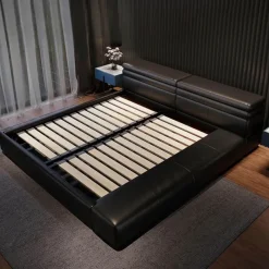 The Lounge Loft Möbel-Arnuad Bett – Modernes gepolstertes Plattformbett