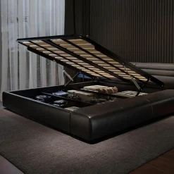 The Lounge Loft Möbel-Arnuad Bett – Modernes gepolstertes Plattformbett